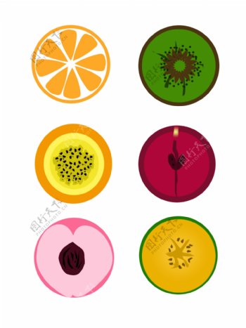 水果图标可商用元素