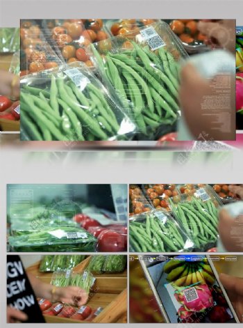 农业食品安全超市生鲜扫码追溯产