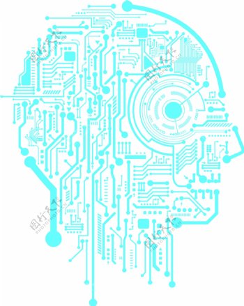 人工智能科技感人脑