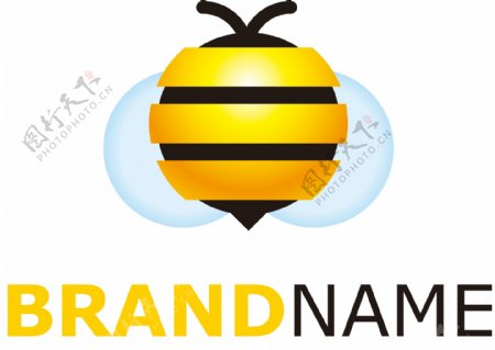蜜蜂创意logo设计