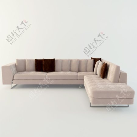 现代时尚3d沙发模型