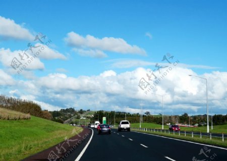 新西兰高速路风景