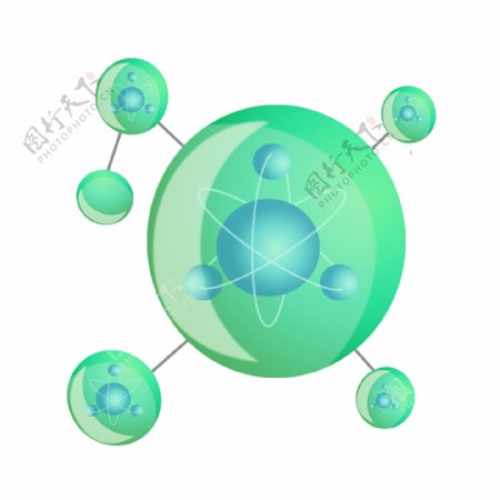 绿色化学分子结构图