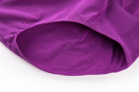 摄影图紫色女士内裤实物图摄影图1