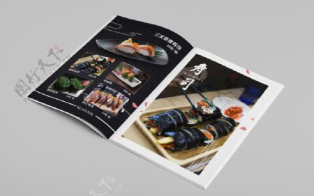 寿司菜谱设计1