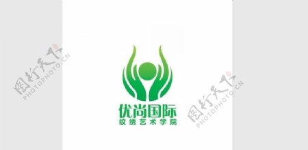 优尚纹绣学校logo