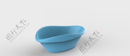 浴盆外观设计工业设计3D模型stp格式