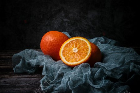 新鲜水果大橙子果肉