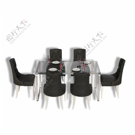 一组餐厅桌椅