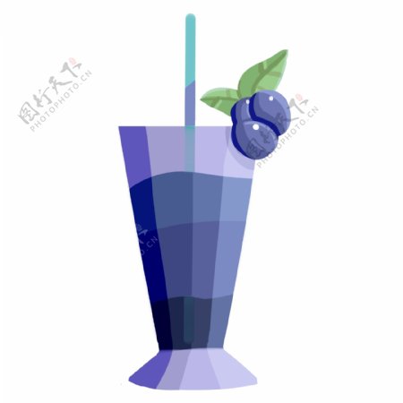蓝莓爽口清凉汁
