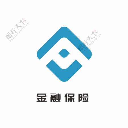 金融保险理财logo大众通用企业logo