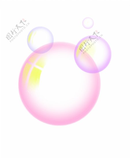 粉色泡泡玩具