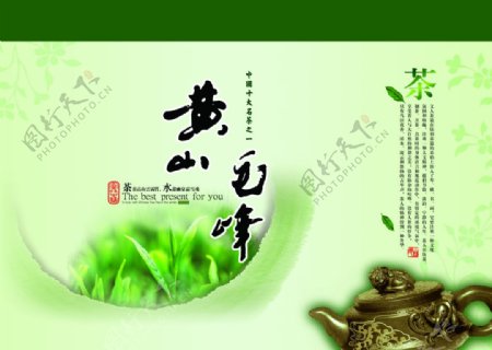黄山毛峰茶海报