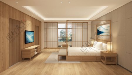 新中式卧室设计