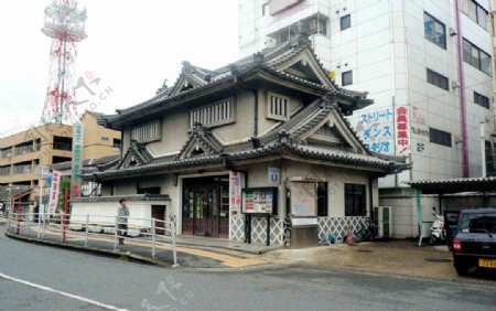 日本风格古建筑