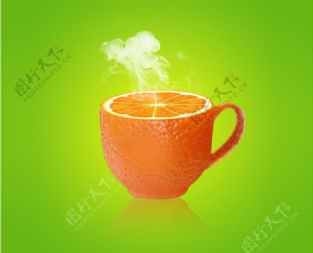 创意水果茶杯