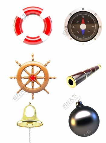 航海工具仪表器指南针