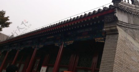 北京恭王府中国风建筑