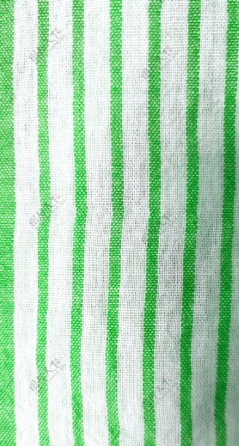 绿白相间竖纹布料纹理纹路