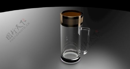 C4D创意水杯