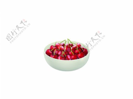 樱桃水果碗红色车厘子图片
