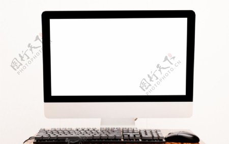 电脑显示器和键盘图片