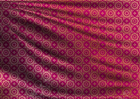 花纹丝绸布料背景图片