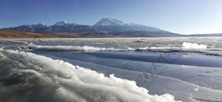 冰川湖泊雪山风光图片