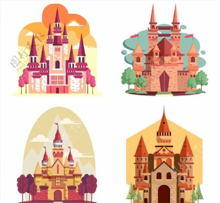 创意城堡设计图片