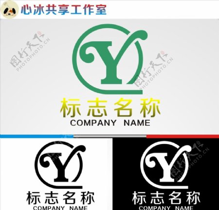 Y字母logo图片