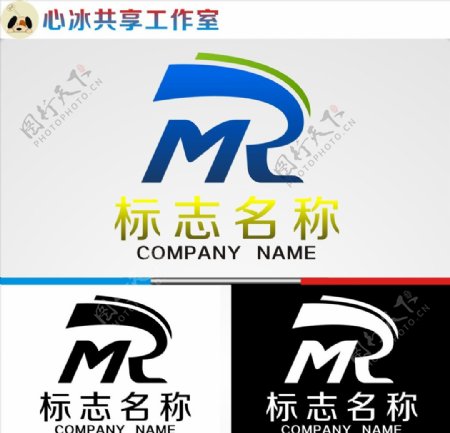 M字母logo图片