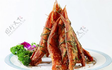 浙菜茶香海鱼图片