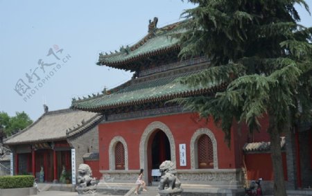 安阳文峰塔天宁寺古建筑图片