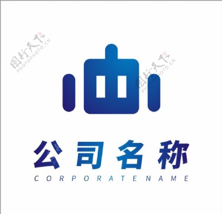 机器人logo科技logo图片