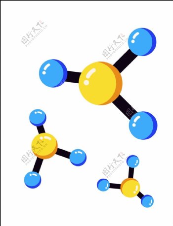 分子矢量图片
