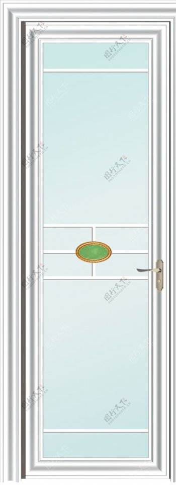 白色平厨房门阳台门玻璃门图片