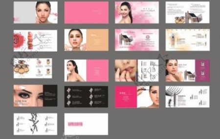 化妆品彩妆产品手册图片