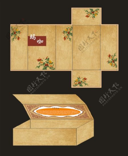 包装盒产品包装盒包装盒设计矢量素材