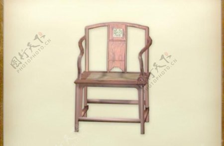 中国古典家具椅子0113D模型