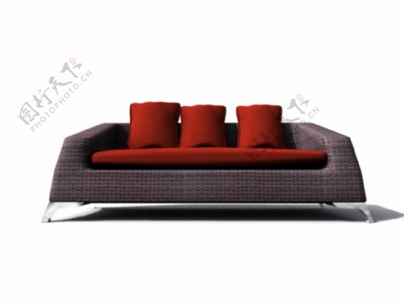 现代家具3DMAX模型之沙发068