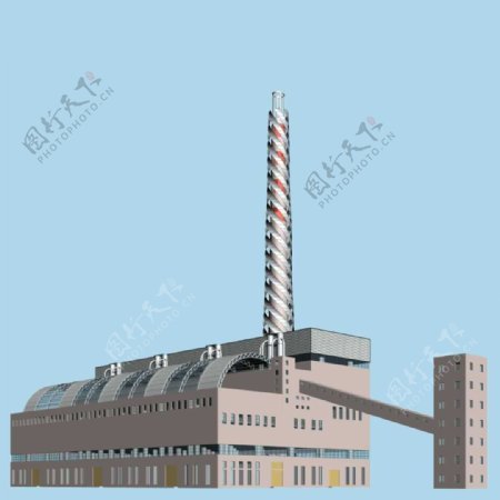 发电站建筑