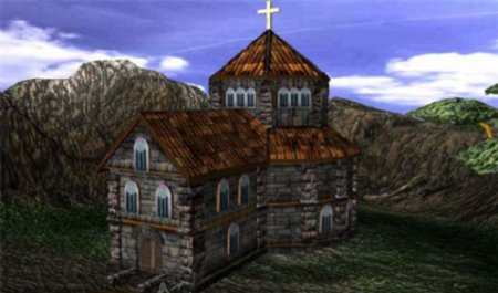 教堂游戏模型