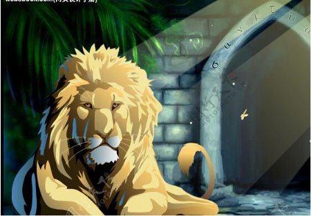 狮子与石头门动画