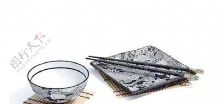 精致餐具盘子碗筷子