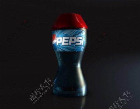 PEPSI3D百事可乐瓶子