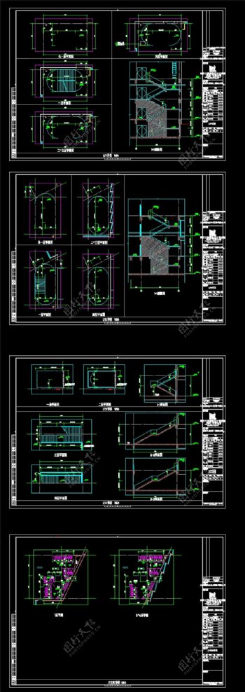 调整地下室层高CAD图纸