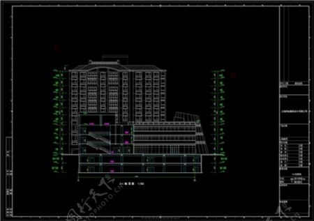 楼房设计CAD图纸