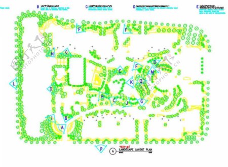 华府园林绿化CAD图纸