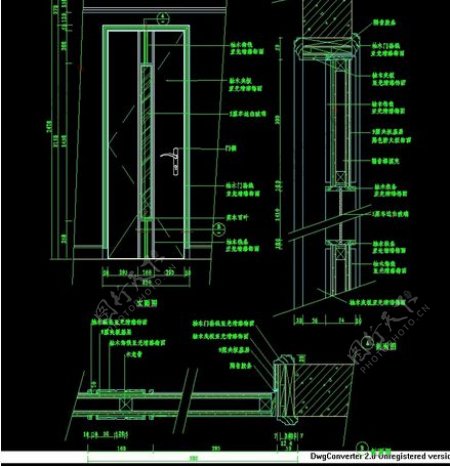 室外门cad