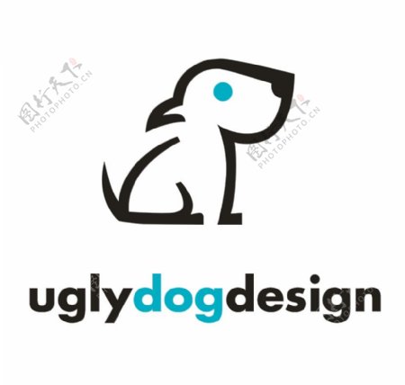 小狗logouglydogdesign